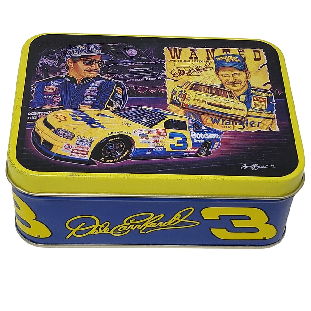 Dale Earnhardt 2000 Monte Carlo GM Goodwrench Wrangler Tin Set Action 1:64